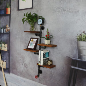 Aesthetic Iron Shelves
